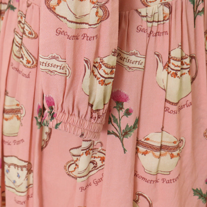 jane marple Tea for two embroideryワンピース USED】Tea for two embroideryカラードレス | Jane Marple | ロリータ