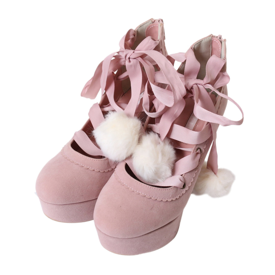 USED】【Sサイズ】レースアップリボンパンプス | LIZ LISA USED】【Sサイズ】レースアップリボンパンプス | LIZ LISA