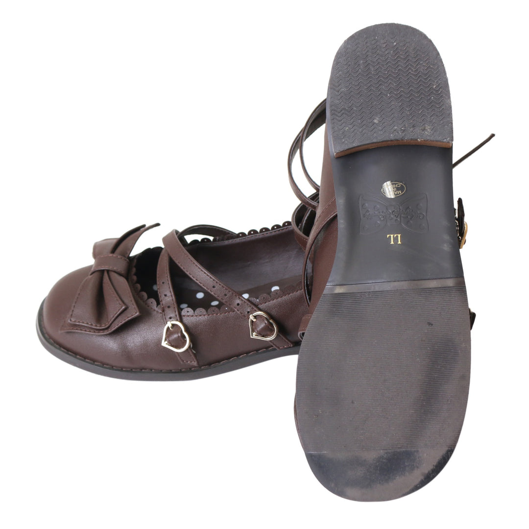 Sサイズ Tea Party Shoes サックス Tea Party Shoes (LL) - Sax [252SH05-190045-sxLL] - $165.00