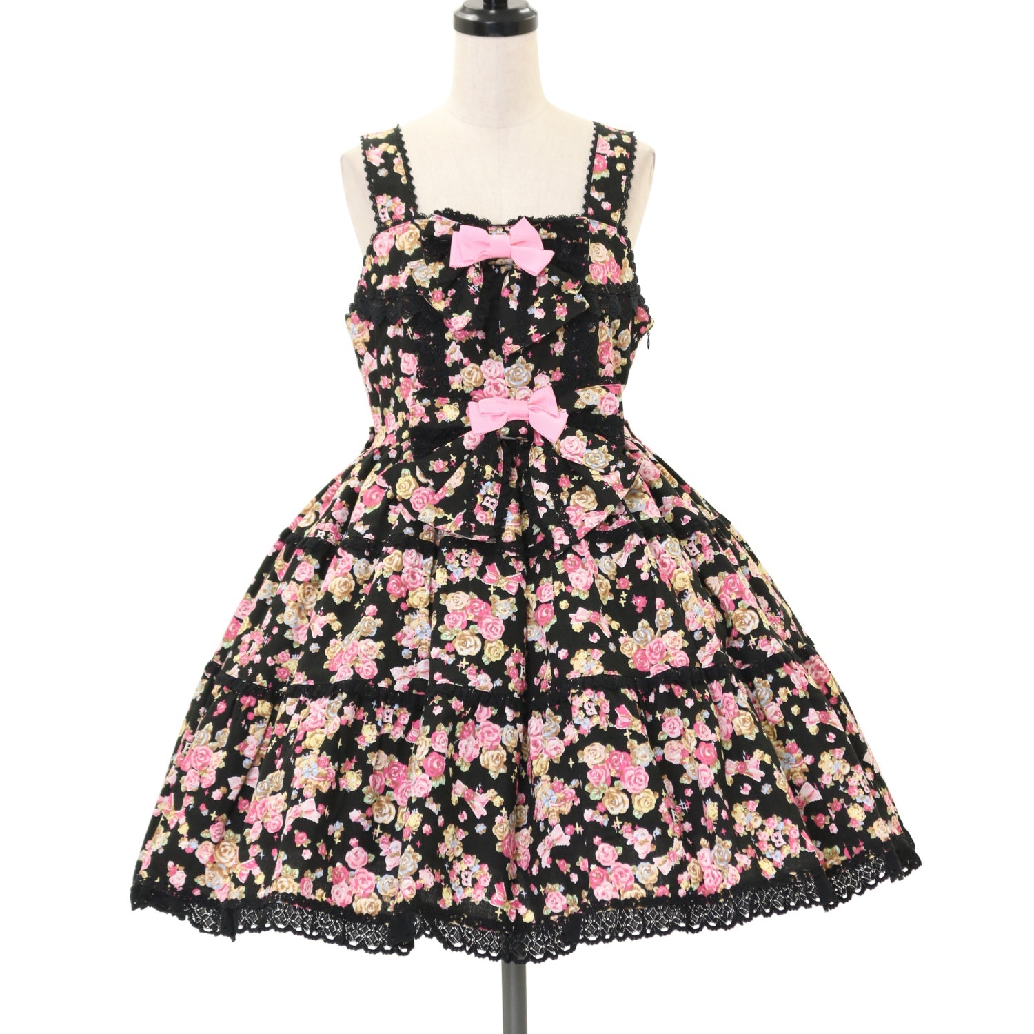 BABY THE STARS SHINE BRIGHT ちびねこブーケ柄JSK