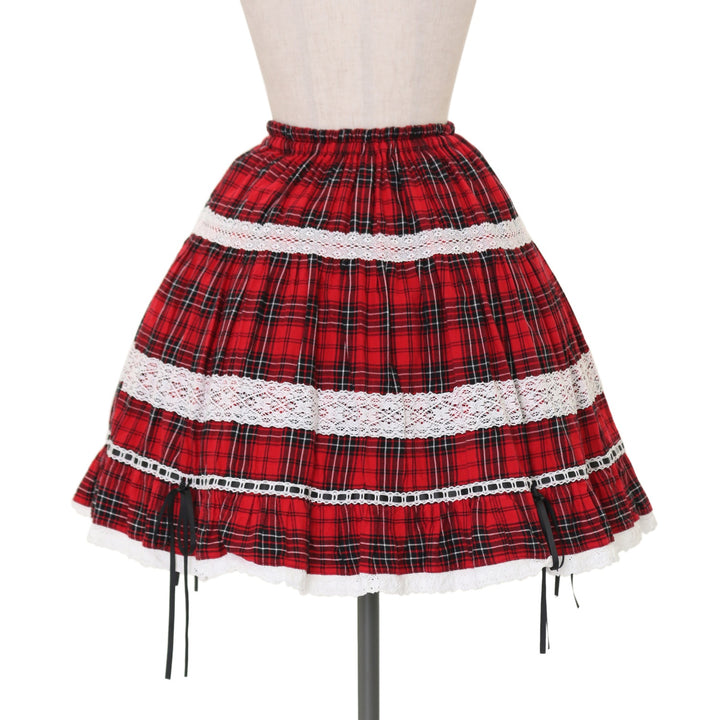 即購入⭕️ Moonrise Theater タータンチェックティアードスカート タータンチェック ティアードスカート | Moonrise Theater