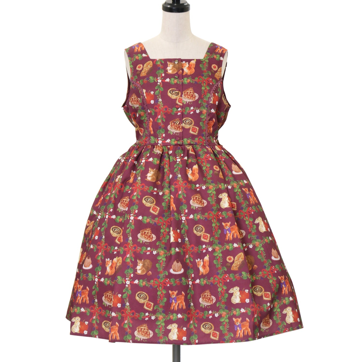 【USED】【Mサイズ】森のケーキ屋さん柄ジャンスカ | Chalmiere Wunderwelt Online Shop - Gothic ...