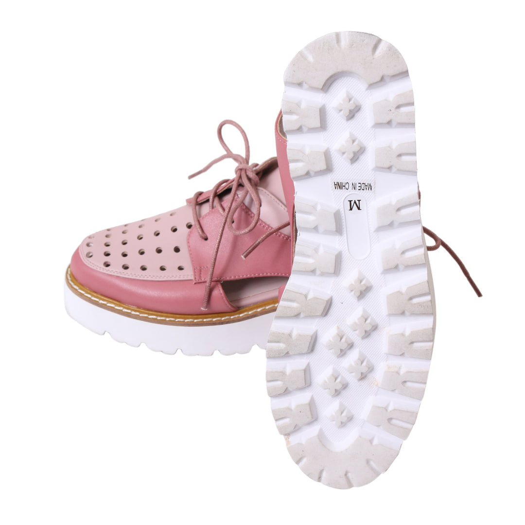 【未使用品】PINK HOUSE　ピンクハウス　スエード　パンチング　ストラップ ロゴ＆Teddyワッペン付きトレーナー｜ピンクハウスオフィシャル