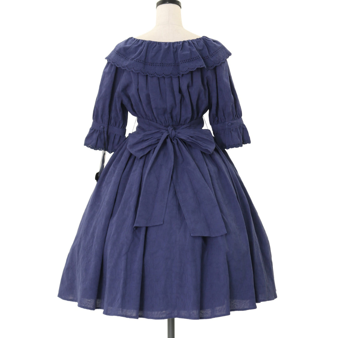 USED】【Mサイズ】フラワーブーケのレースワンピース | Sheglit