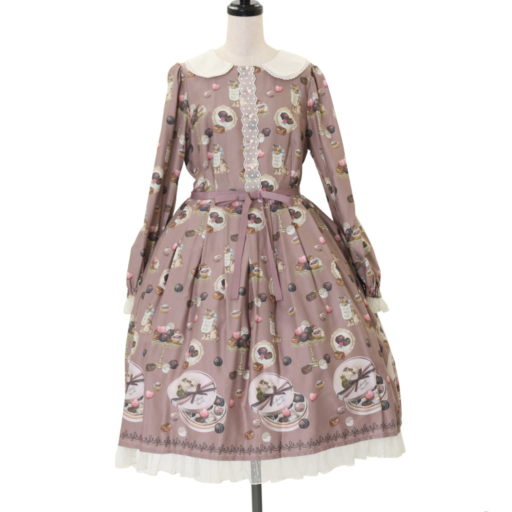 メロディバスケットショコラキャットワンピース メロディバスケットショコラキャットワンピース Melody BasKet