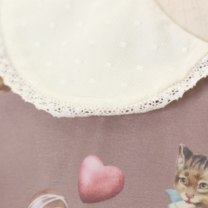 USED】【Mサイズ】ショコラティエキャットワンピース | Melody BasKet