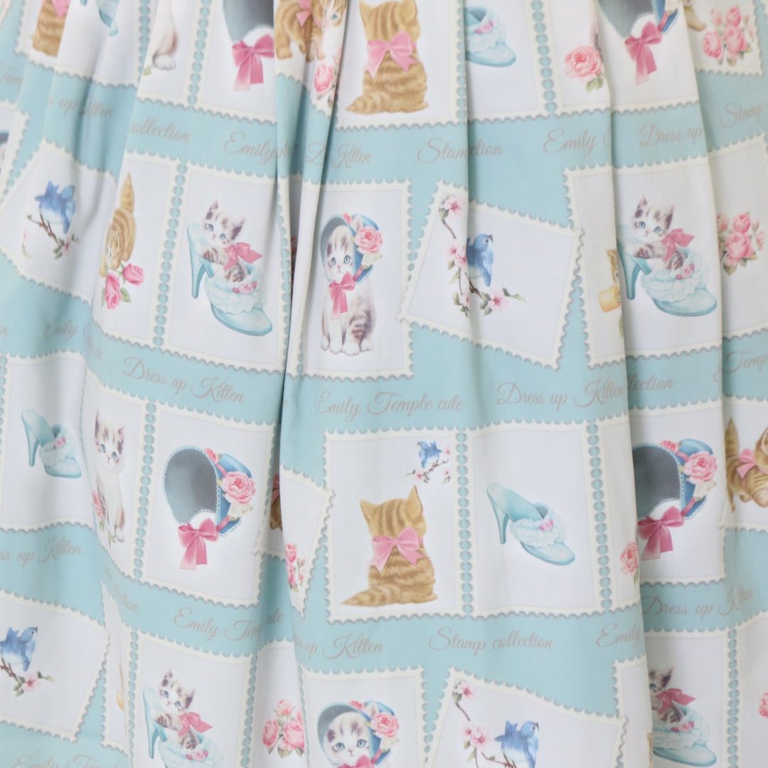 USED】Kitten Stamp Collection ワンピース | Emily Temple cute