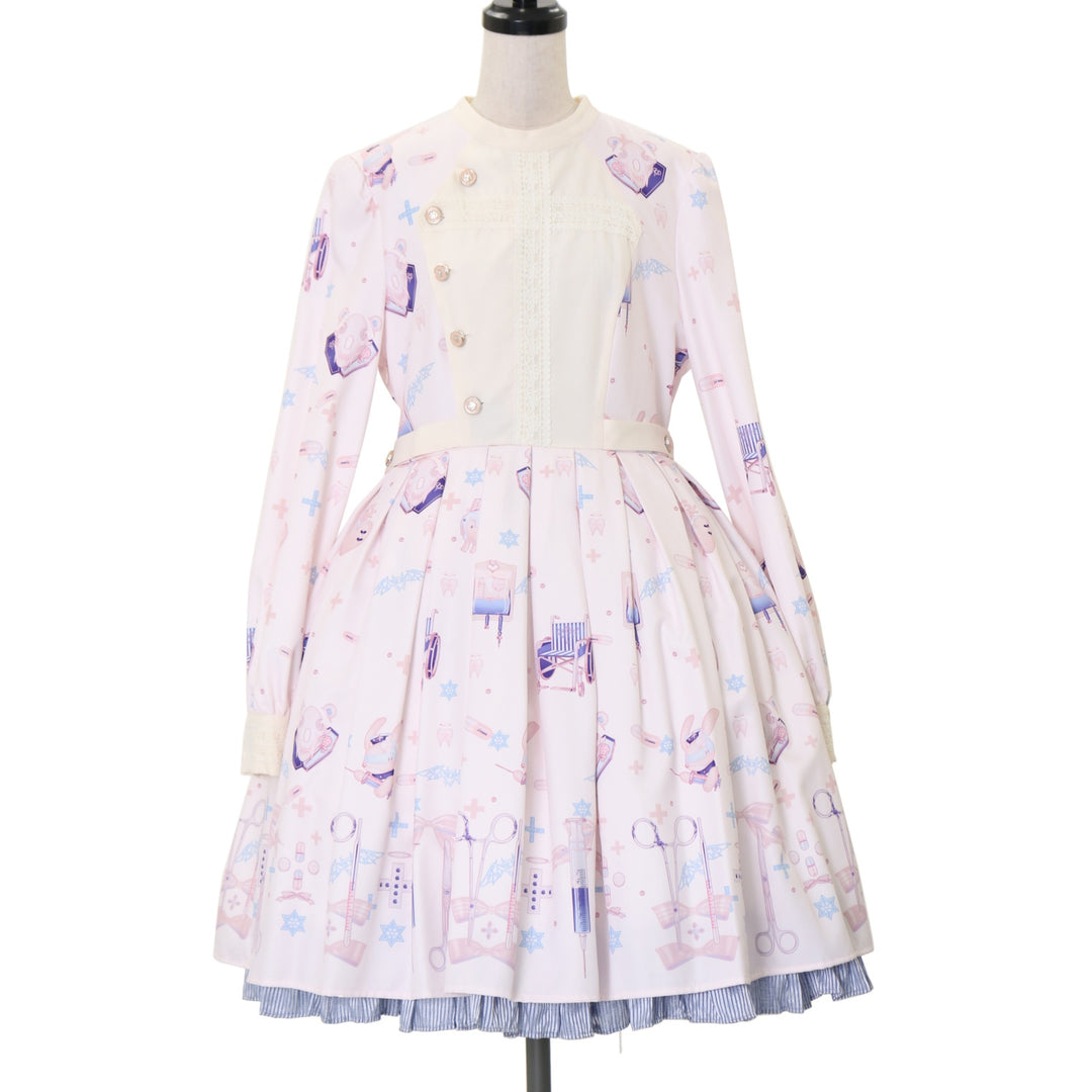 CHICLINE::ワンピース:XL[RESALE] CINDY / クルーネックドレス （ロング・マキシ丈ワンピース