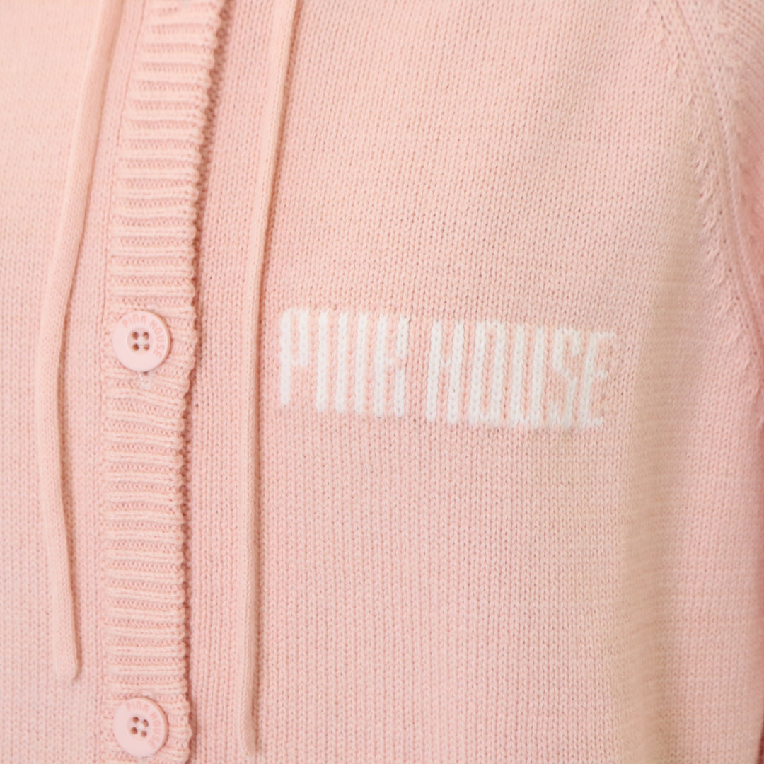 USED】桜Teddy編み込みニットパーカー | PINK HOUSE Wunderwelt Online