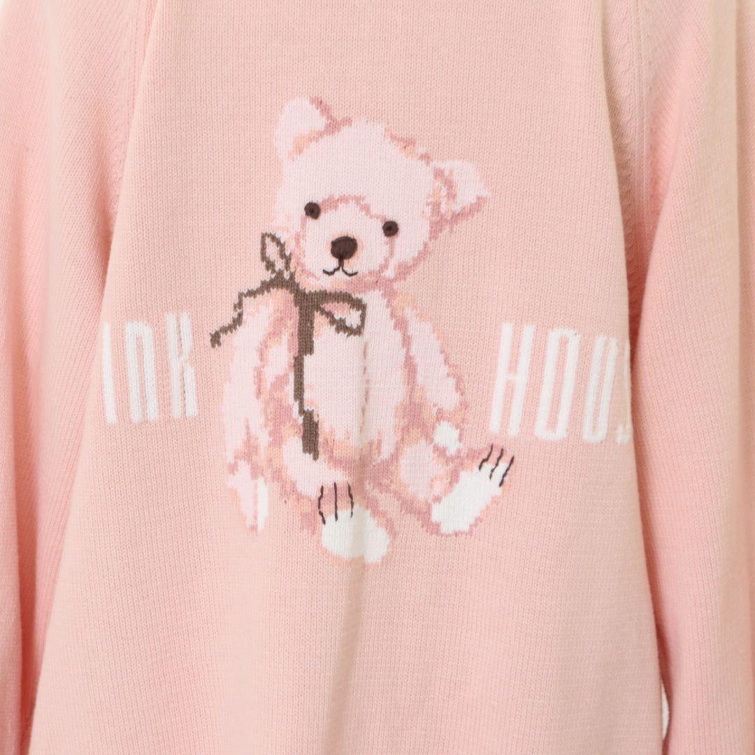 USED】桜Teddy編み込みニットパーカー | PINK HOUSE Wunderwelt Online