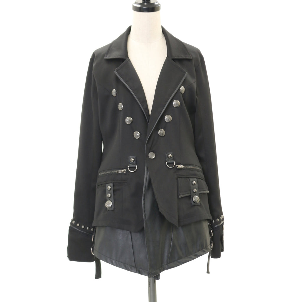 ジャケット・アウター Sexpot revenge studs tailored jacket emo Sexpot revenge studs tailored jacket emo - メルカリ