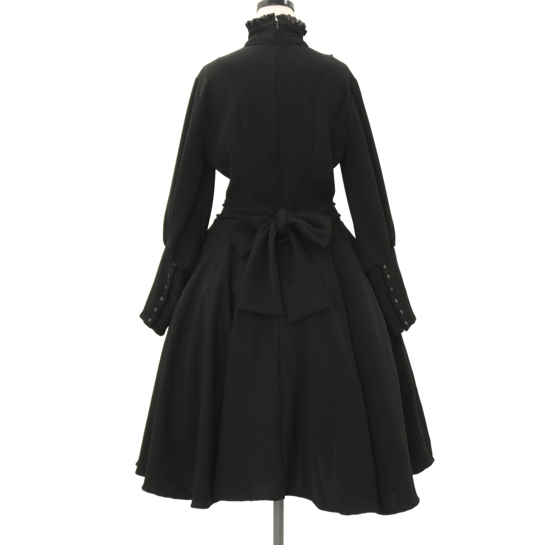 ルネ♡即完売　バックリボンフレアワンピース　34 ルネ♡即完売 バックリボンフレアワンピース 34 ルネ♡即完売