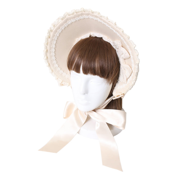 Innocent World イノセントワールド お花畑 ボンネット 黒 USED】お花畑ボンネット | Innocent World Wunderwelt Online Shop