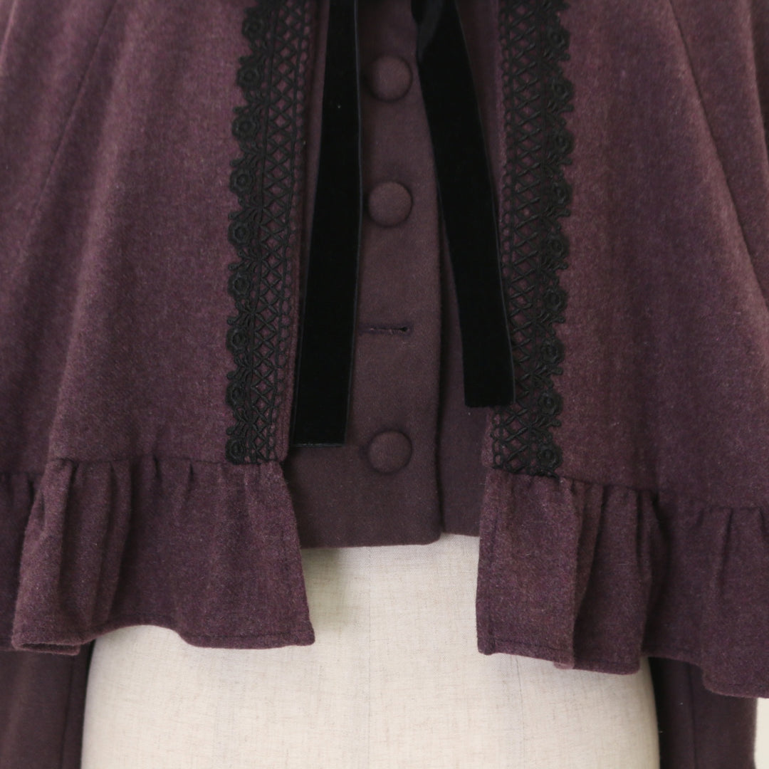 USED】【Mサイズ】Gretel ショートケープコート | Sheglit
