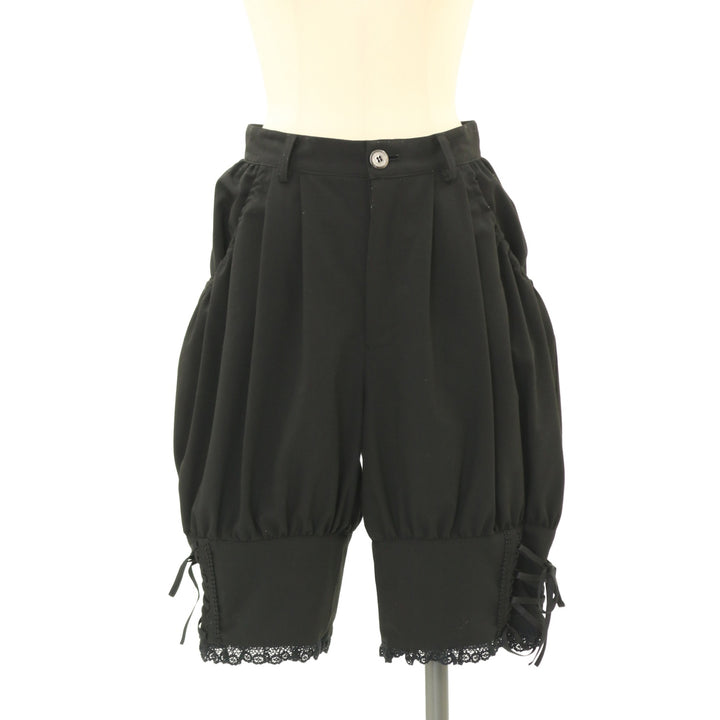 BLACK PEACE NOW　ゴスロリ　レースアップフィッシュテールパンツ USED】【Mサイズ】レースアップパンツ | BLACK PEACE NOW | ロリータ