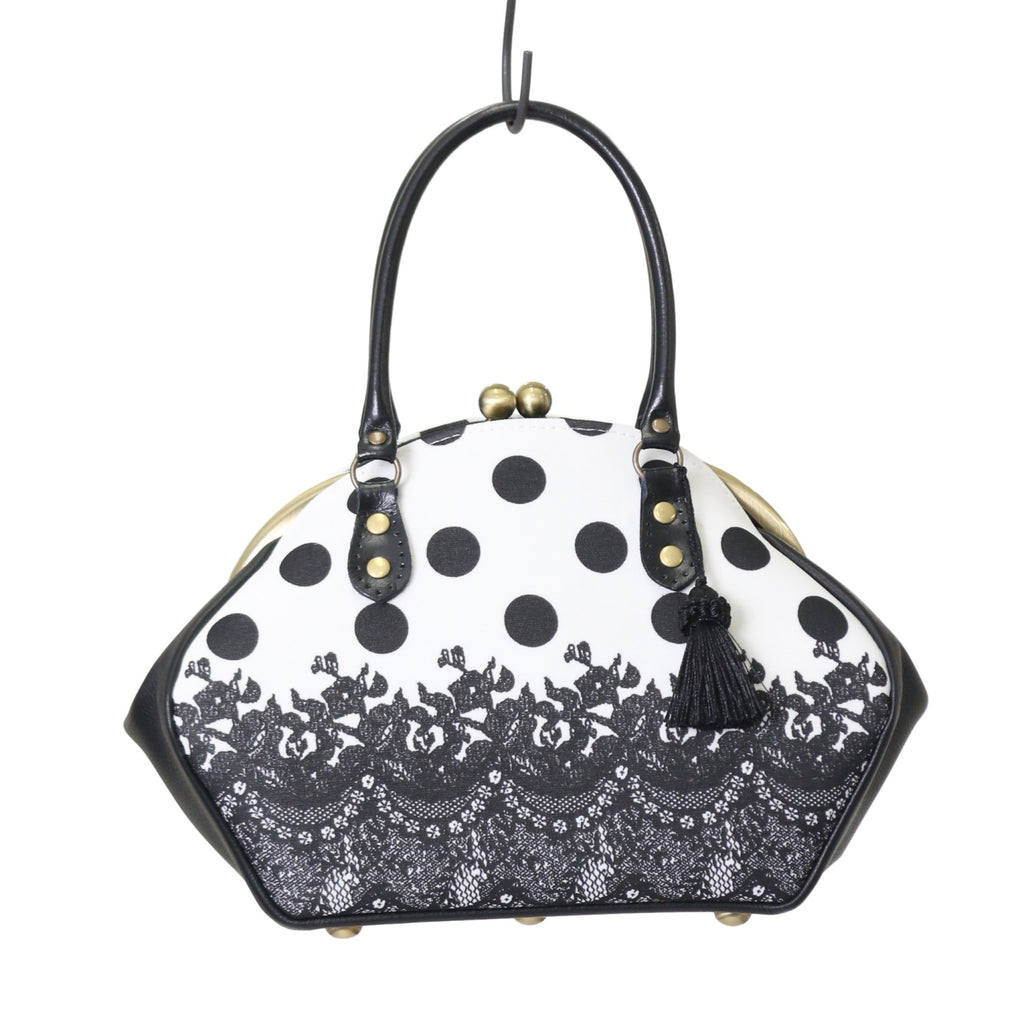 リンブッソルバルドゥリバッグがま口ネイビー濃紺