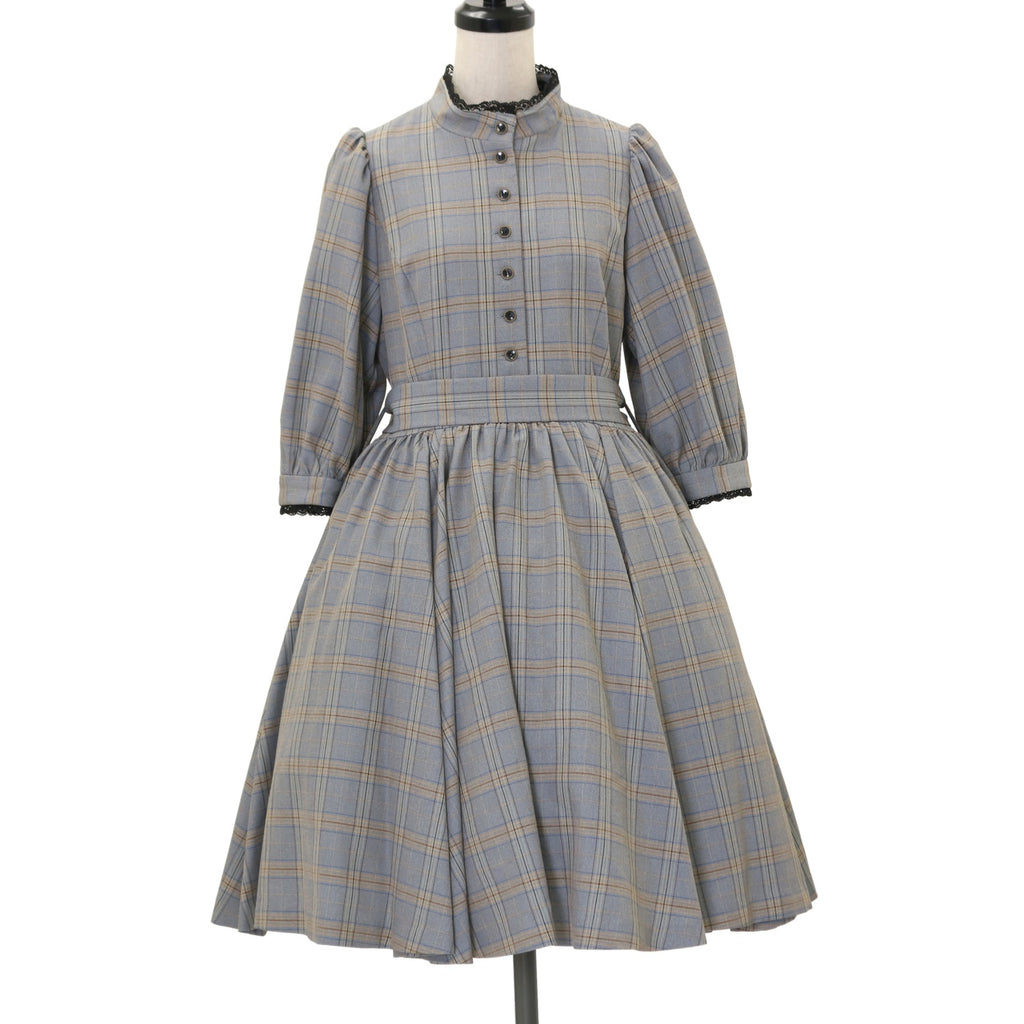 USED】【Mサイズ】チェッククラシカルワンピース | Sheglit | ロリータ