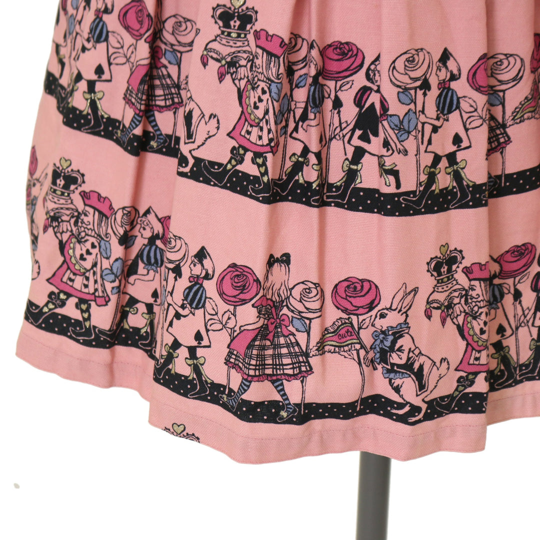 Emily Temple Cute スイーツプリントジャンパースカート Emily Temple Cute スイーツプリントジャンパースカート