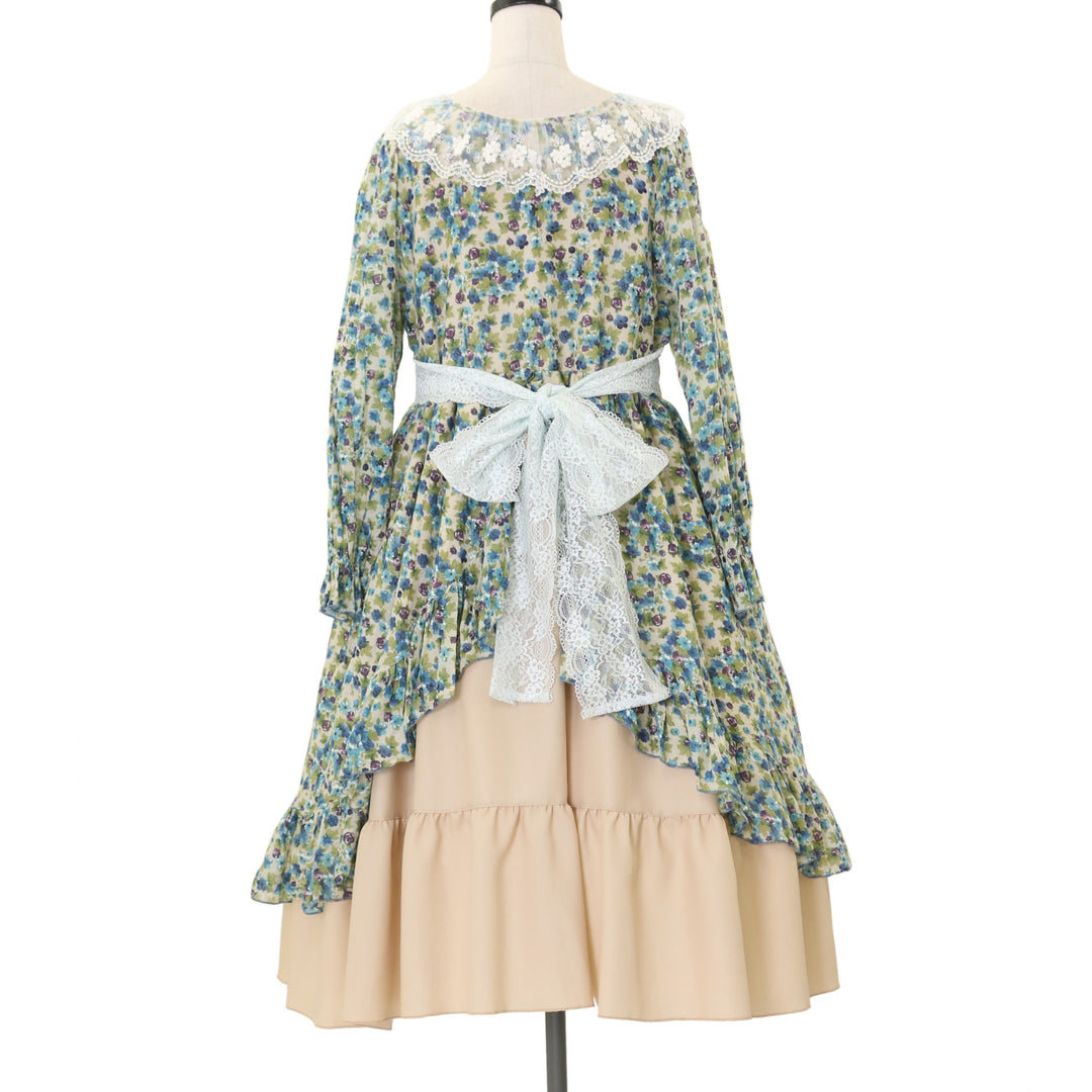 USED】【marcHenTica】フロイラインワンピース（野花のブーケ