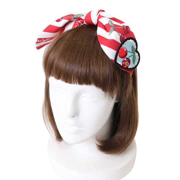 USED】Cherry Stampカチューシャ | Angelic Pretty | ロリータ
