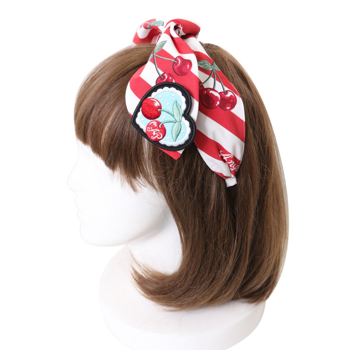 Pretty Angelic Cherry ロリータ | Pretty Angelic | Stampカチューシャ USED】Cherry JSK、カチューシャ Stamp ワンピース