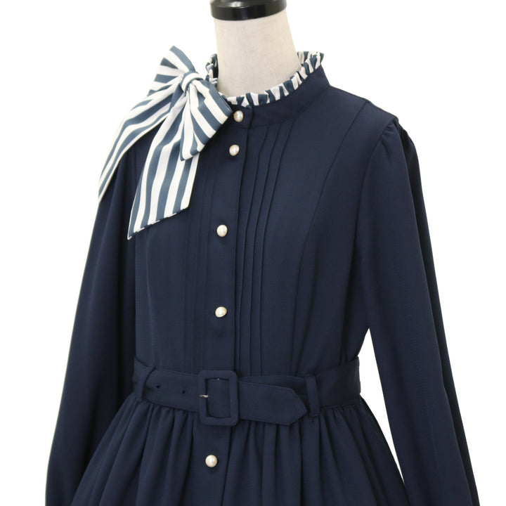 USED】【Mサイズ】「深澤翠×Melody BasKet」ストライプマドモアゼル