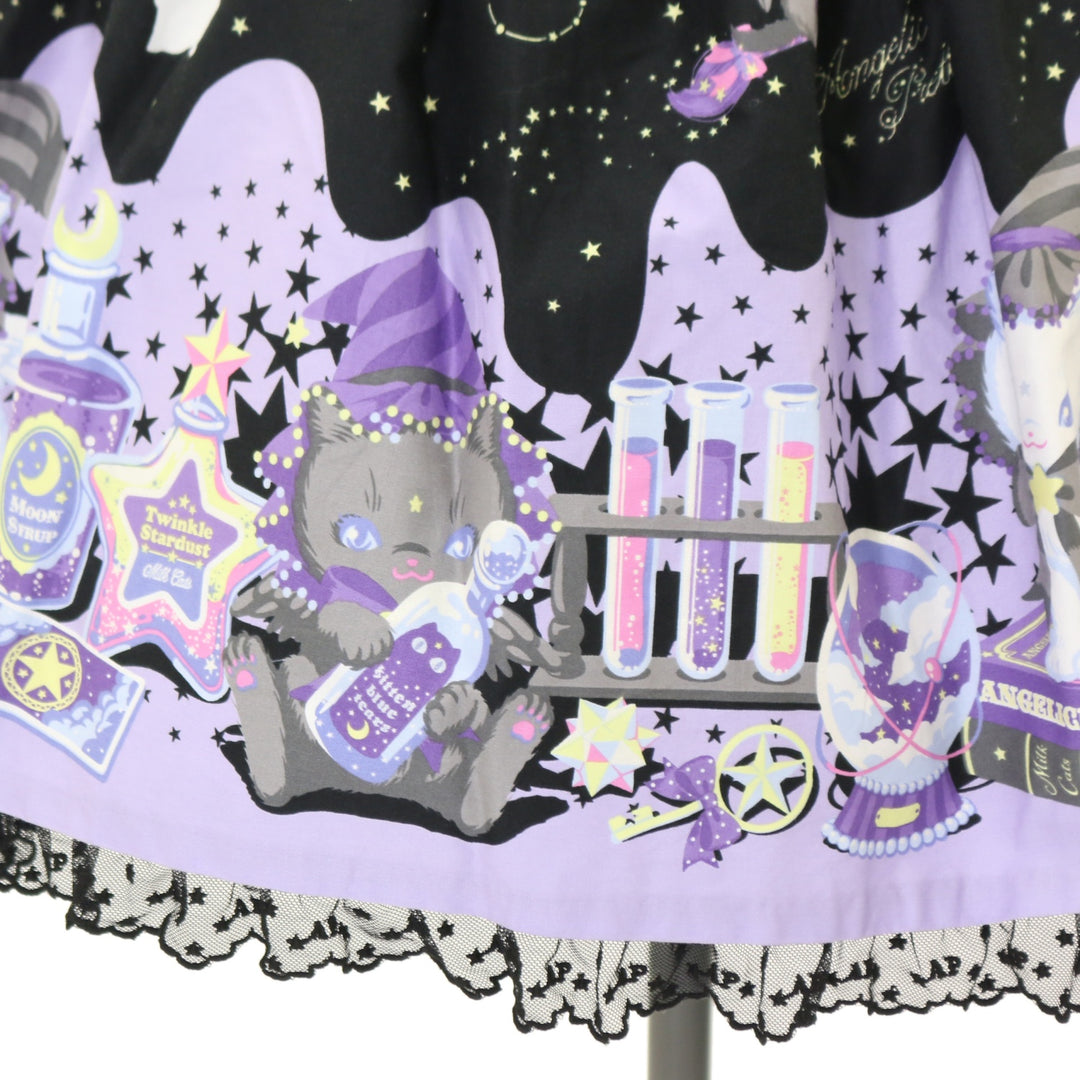 USED】Magical Milk Catsスカート| Angelic Pretty Wunderwelt