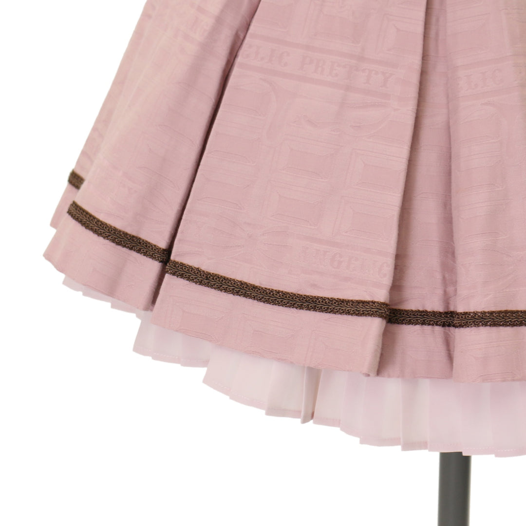 USED】Melty Ribbon Chocolateスカート | Angelic Pretty Wunderwelt