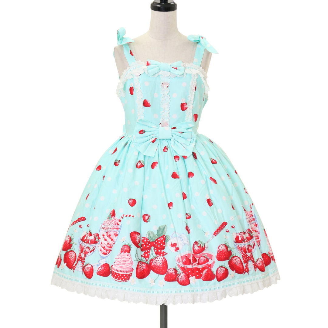 USED】Milky Berryジャンパースカート | Angelic Pretty Wunderwelt