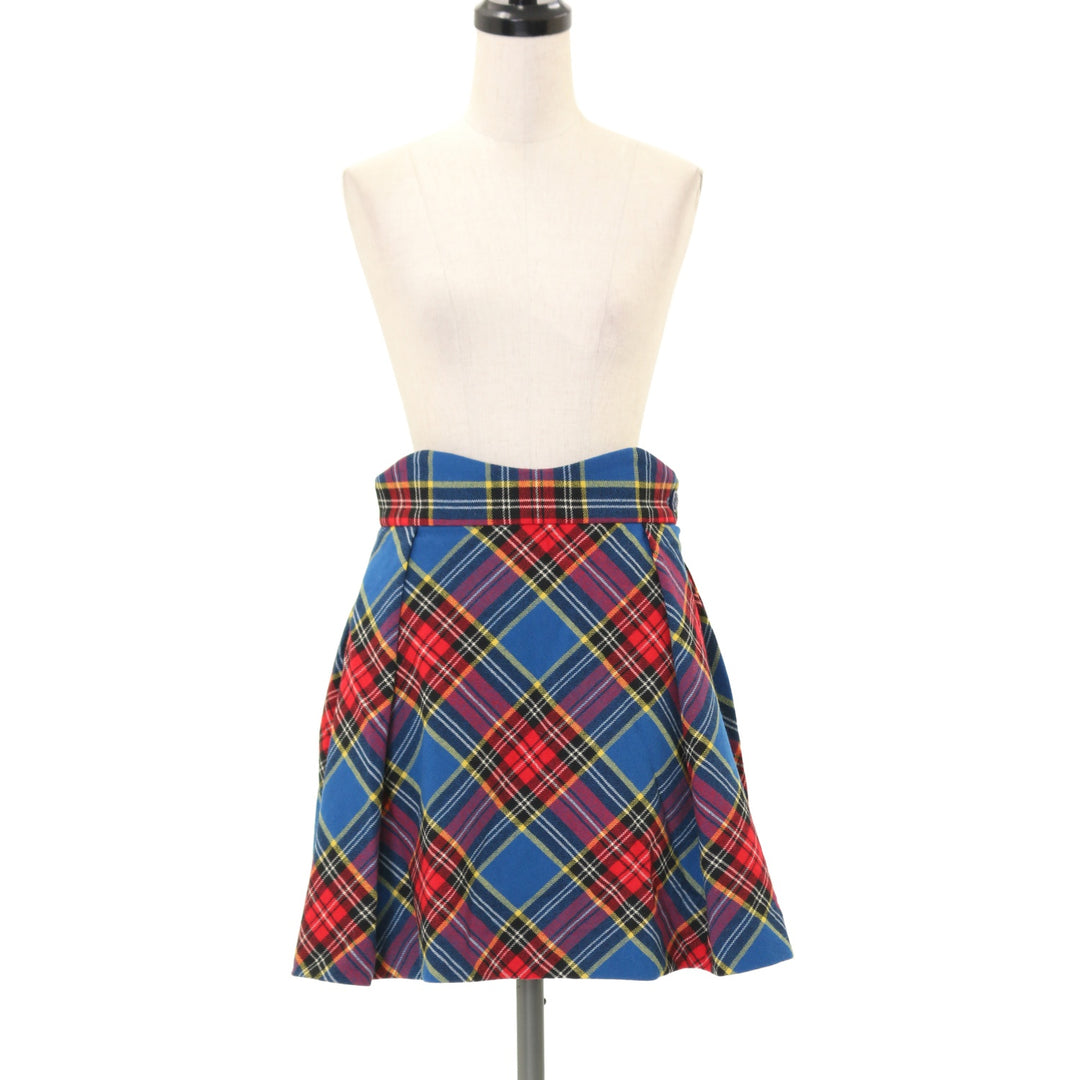 USED】タータンチェックスカート | Jane Marple Wunderwelt Online