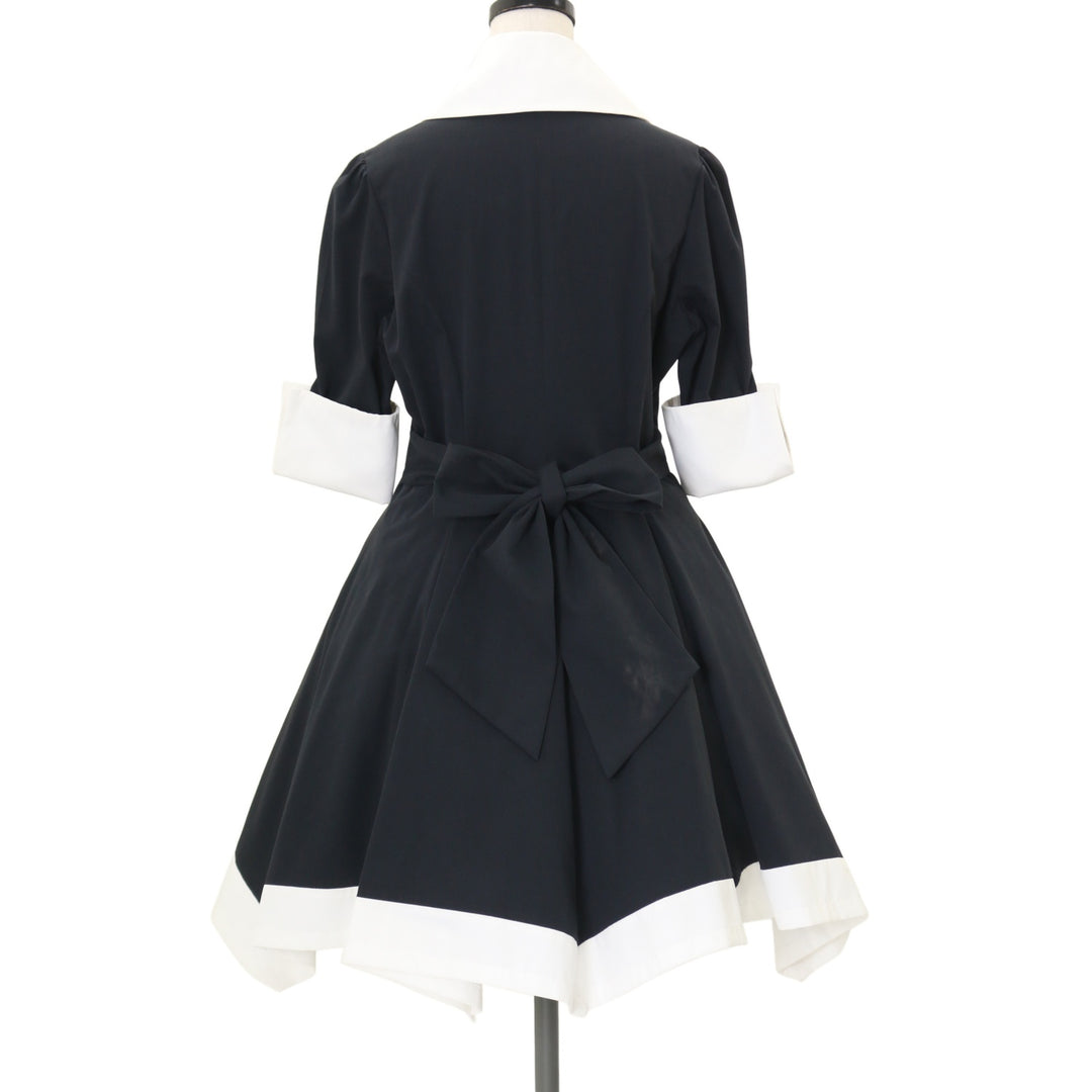 ATELIER BOZ 長袖キャロルワンピース 471e7fa1de7f7aaa93a7923b8b9f3f