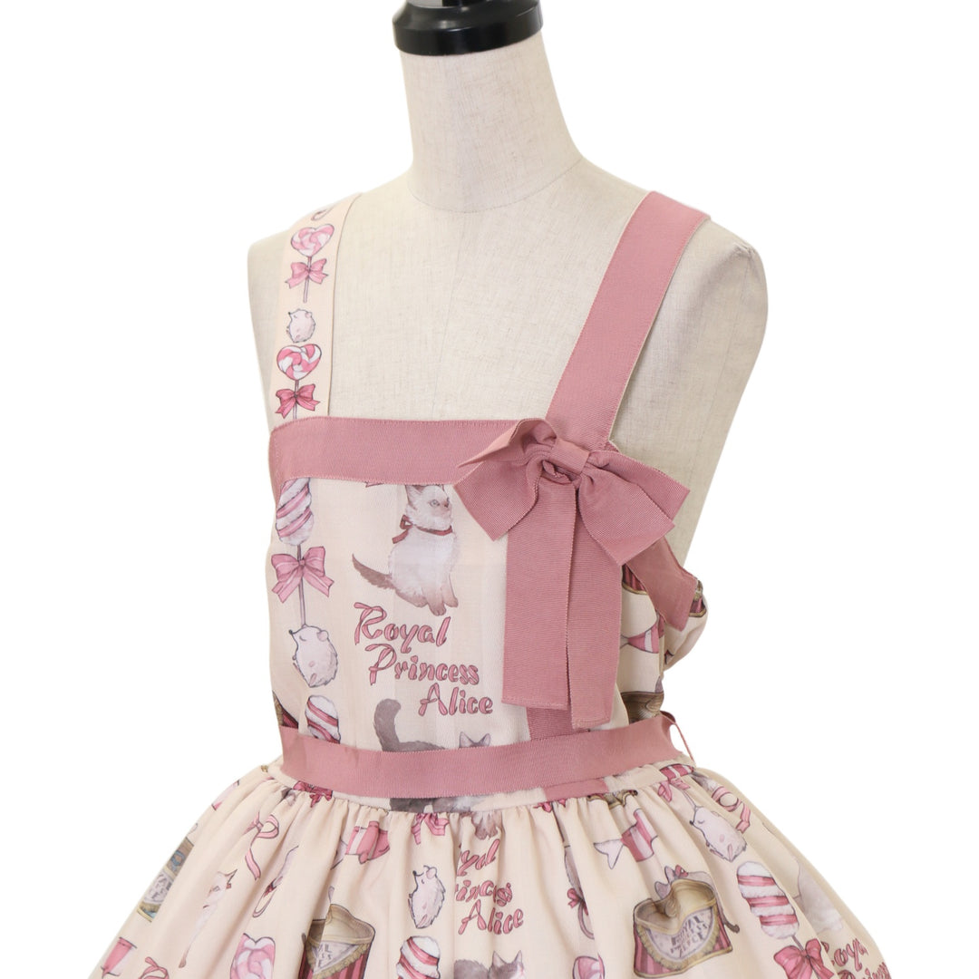 ペルラネルオストリカ ワンピース ピンク 猫 ねこ cat ペルラネルオストリカ ワンピース ピンク 猫 ねこ cat ペルラ