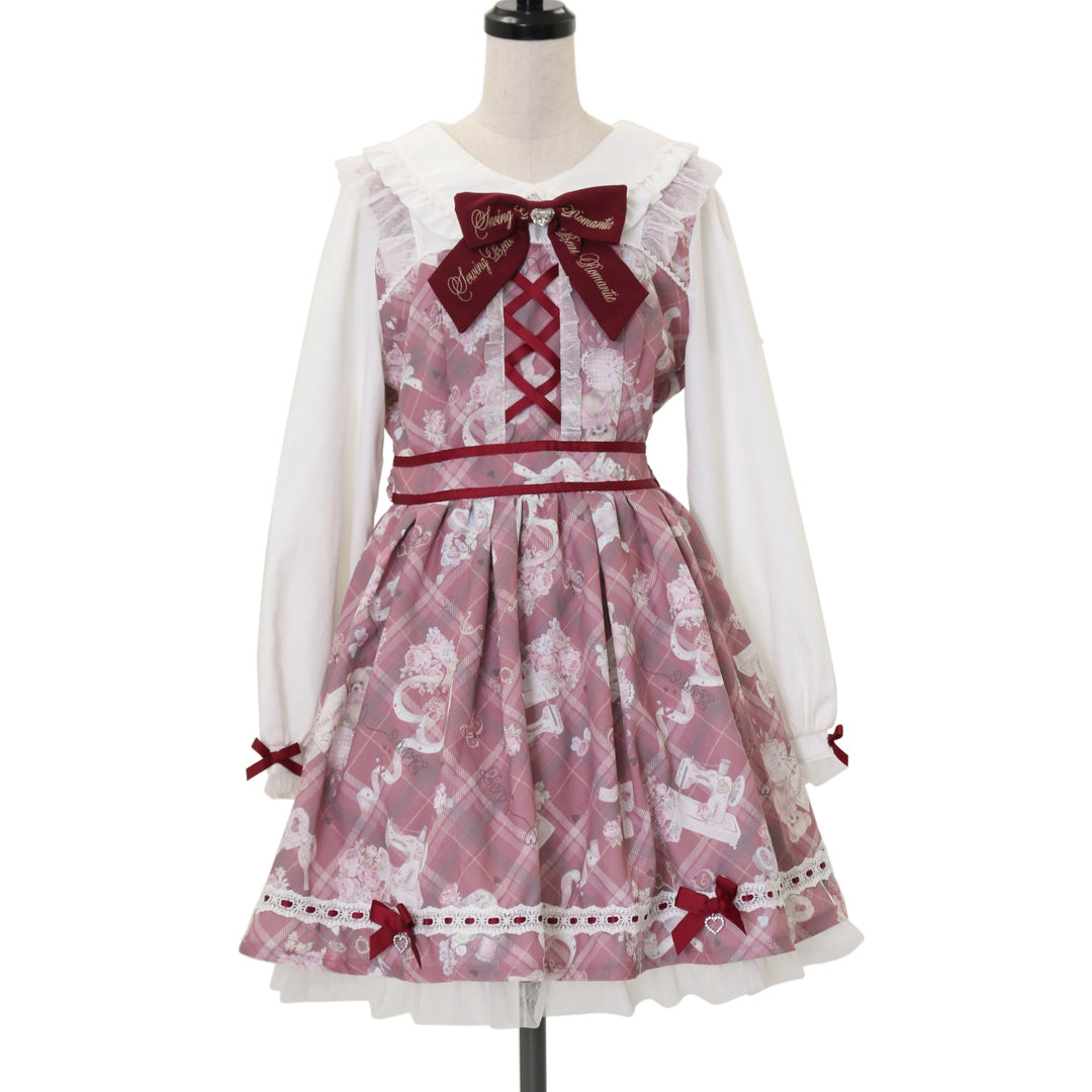 USED】Sewing Bear柄ワンピース | LIZ LISA | ロリータ ゴスロリ