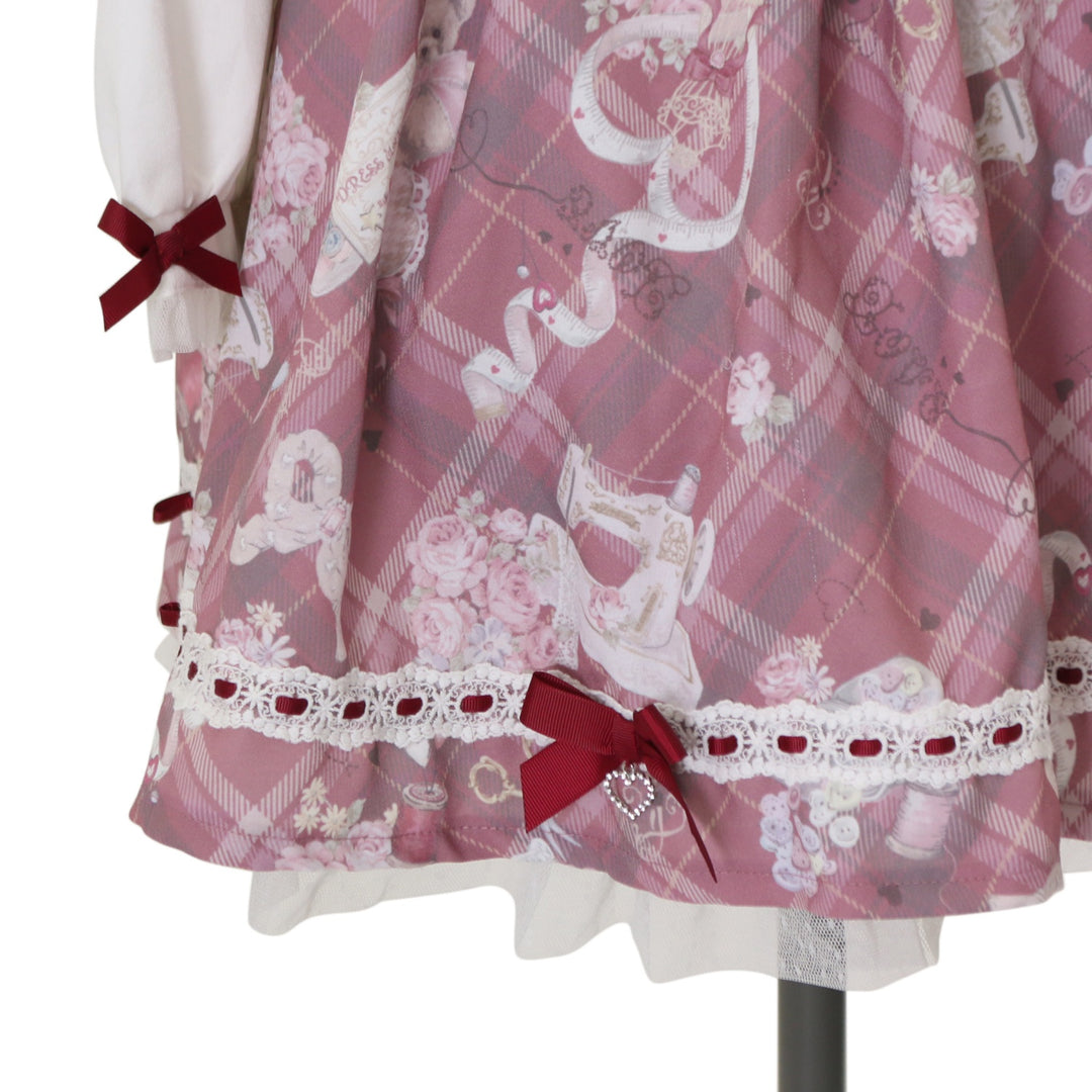 USED】Sewing Bear柄ワンピース | LIZ LISA Wunderwelt Online Shop
