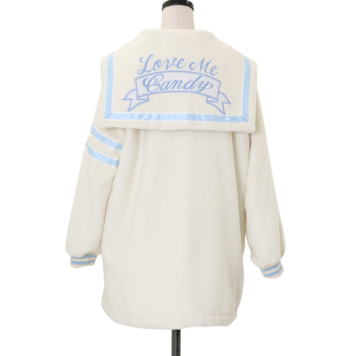 USED】【Mサイズ】LOVE CANDY SAILOR STADIUM COAT | Candy Stripper 