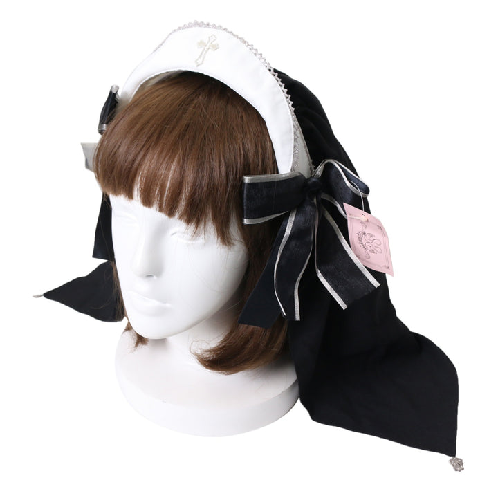 d*9様 レア メタモルフォーゼ Barbie コラボ JSK カチューシャ 黒 d*9様 レア メタモルフォーゼ Barbie コラボ JSK カチューシャ 黒 d*9