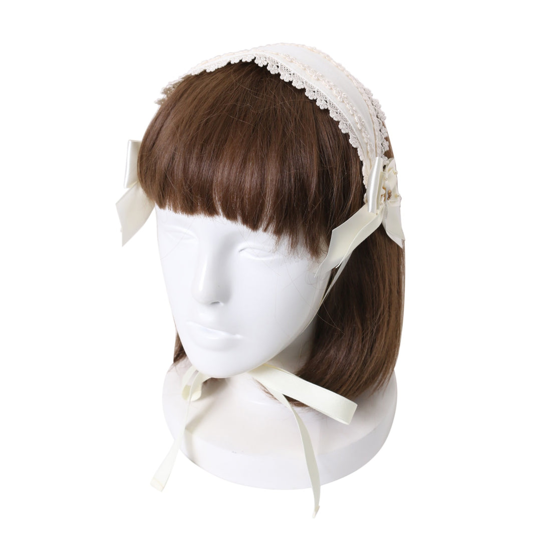 【新品未使用品】Innocent World 英国の花園ヘッドドレス　生成 新品未使用品】Innocent World 英国の花園ヘッドドレス 生成