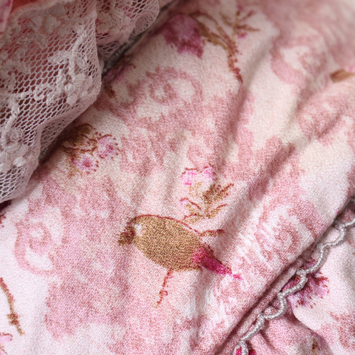 USED】Antique rose 〜小鳥たちのさえずり～ ハーフボンネット