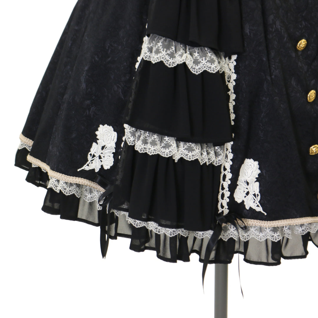 BABY Dear roseスカート 黒 Dear Rose JSK by Baby, the Stars Shine