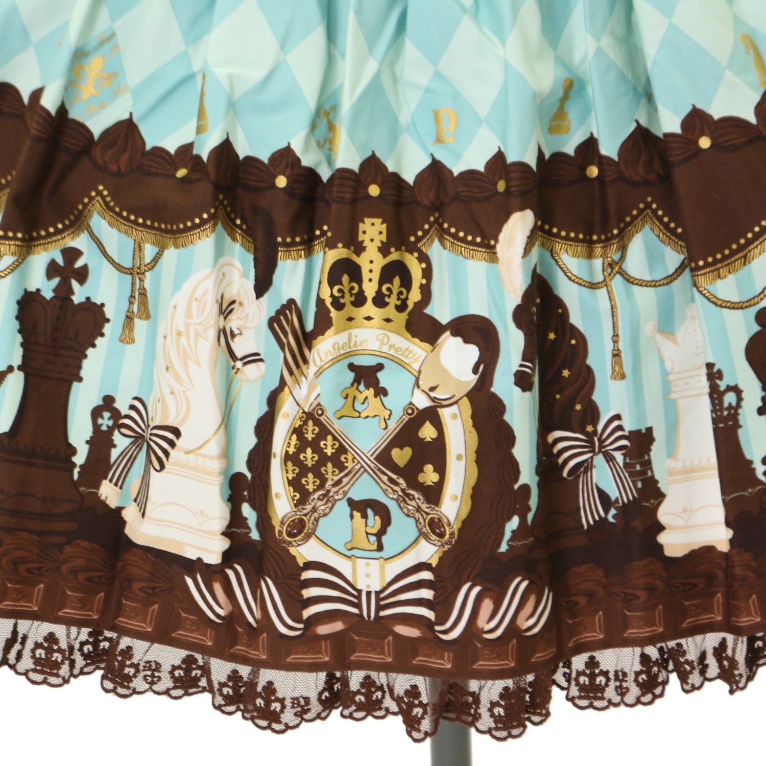 USED】Chess Chocolateビスチェ風ジャンパースカート | Angelic Pretty