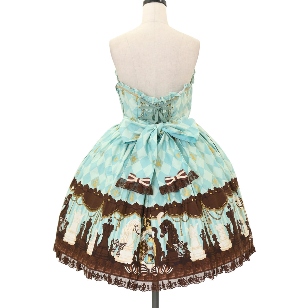 USED】Chess Chocolateビスチェ風ジャンパースカート | Angelic Pretty