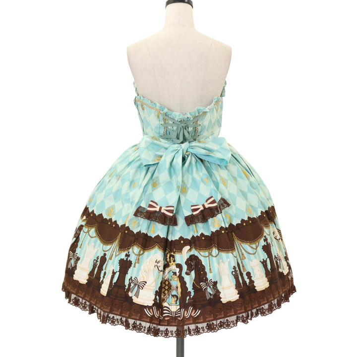 USED】Chess Chocolateビスチェ風ジャンパースカート | Angelic Pretty