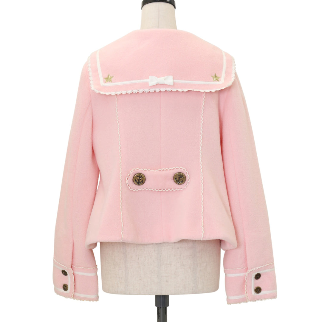 USED】セーラーダブルショートコート | Angelic Pretty