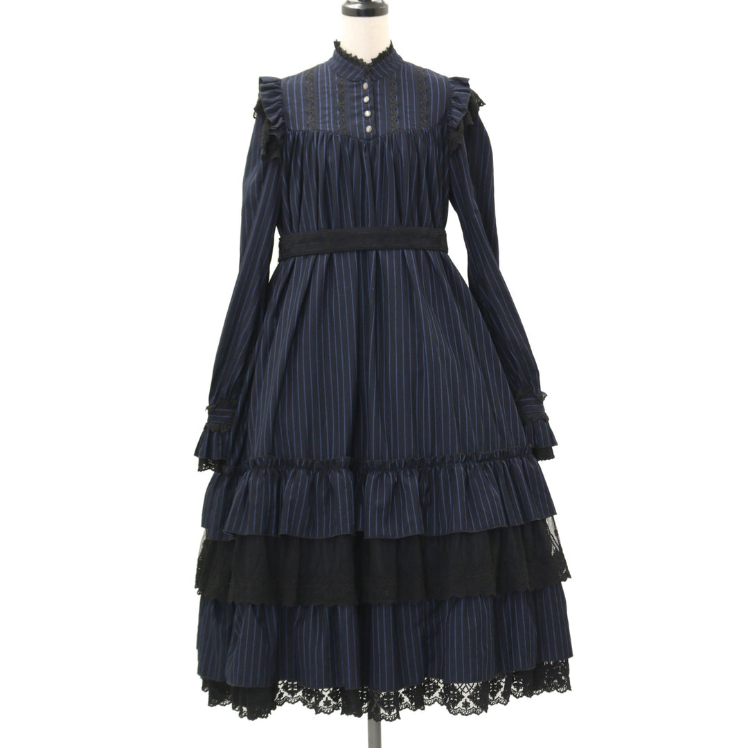 星箱works スズランの谷 モチーフレースワンピース タグあり