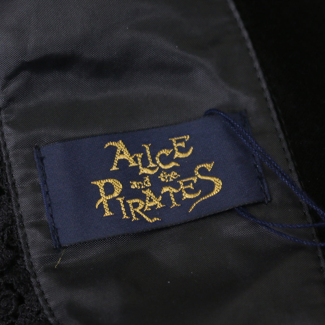 USED】別珍クラシカルボンネット（黒×シルバー） | ALICE and the