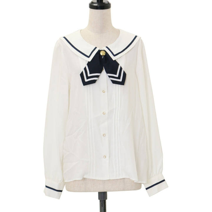 大人気✨【MARGARET HOWELL】オーバーサイズ セーラーブラウス al396_1.jpg