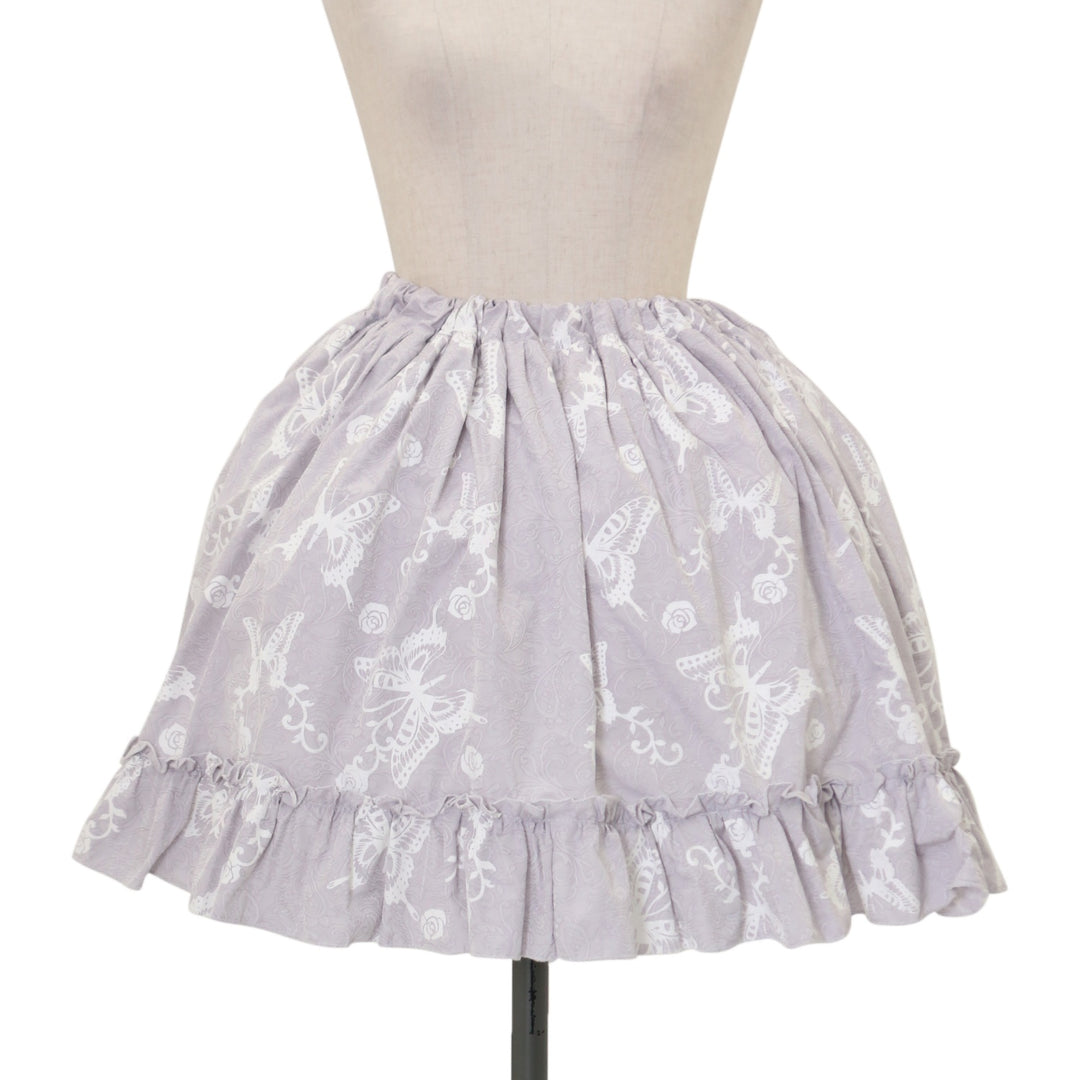 USED】【MRcorset】バタフライプリントスカート | MAJOH Wunderwelt