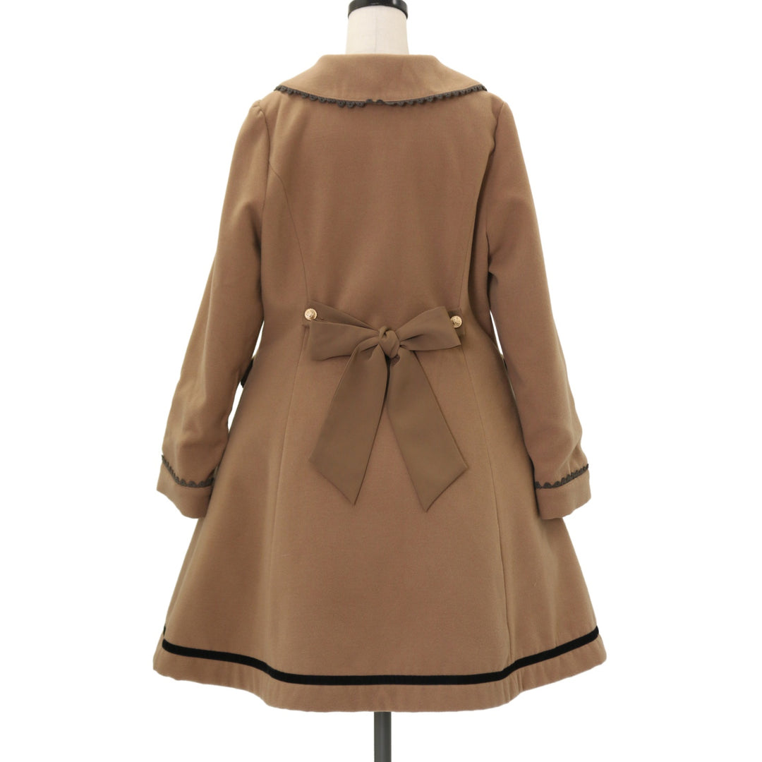 USED】Antique Violin ケープ付ロングコート（キャメル） | Amavel