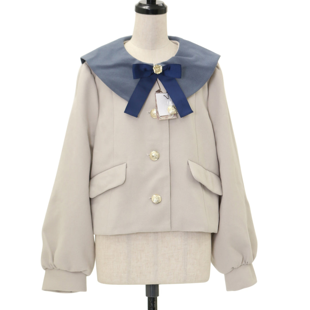 USED】セーラーカラーショートコート | Amavel Wunderwelt Online Shop
