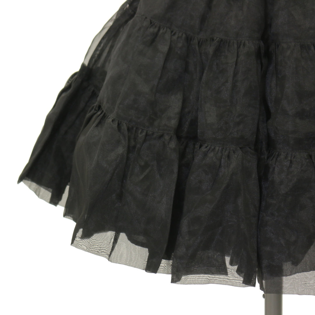 【ATELIER PIERROT】ボリュームパニエ　Black 遮熱パニエ ATELIER PIERROT仕様 総丈70cm 黒 KO000-A-70BK |